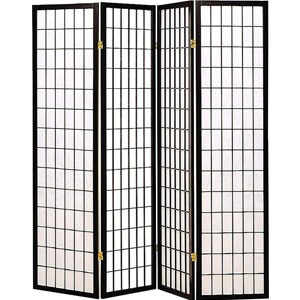 4-Panel Folding Screen