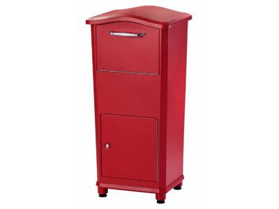 Architectural Mailboxes 6900R Elephantrunk Parcel Drop Box, Red