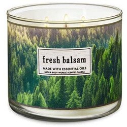 Bath & Body Works 3-Wick Candle in Fresh Balsam