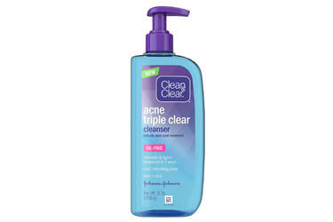 Clean & Clear Acne Triple Clear Facial Cleanser