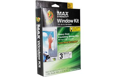 Duck MAX Strength Heavy Duty Insulating Film Window Kit