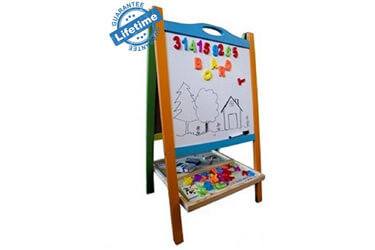Elk & Bear Double Sided Magnetic Whiteboard Painting Easel