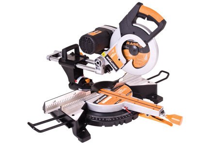 Evolution Power Tools RAGE 3-DB 10-Inch TCT Multipurpose Cutting Double Bevel Compound Sliding Miter Saw
