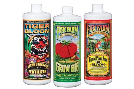 Fox Farm FX14049 Liquid Nutrient Trio Soil Formula: Big Bloom, Grow Big, Tiger Bloom