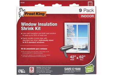 Frost King V739H Indoor Shrink Window Kit