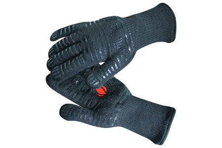 GRILL HEAT AID Extreme Heat Resistant GrillBBQ Gloves  Premium Insulated Durable Fireproof Kitchen Mitts Designed For Cooking, Grilling, Frying, Baking  IndoorOutdoor Accessories For Men & Women