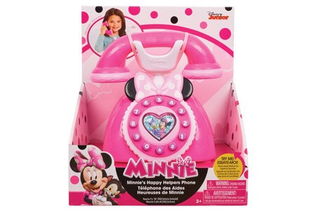 Girls Minnie Happy Helpers Rotary Phone Play set