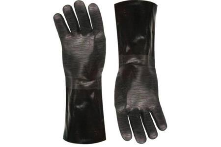 Insulated waterproofoil and heat resistant BBQ, smoker, grill, and cooking gloves. Use for barbecue & grilling -1 pair Size 10XL (13 Inch)