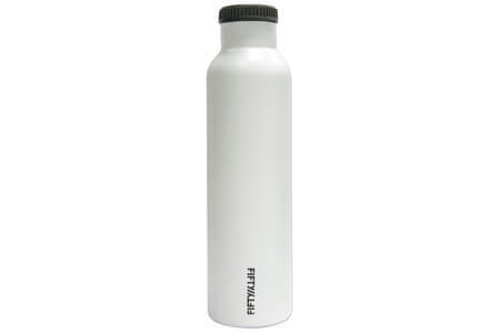 Lifeline 7506WH Winter White Stainless-Steel Vacuum Insulated Double Wall Bottle