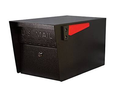 Mail Boss 7506 Mail Manager Locking Mailbox Large Black
