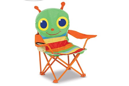 Melissa & Doug Sunny Patch Happy Giddy Child's Outdoor Chair