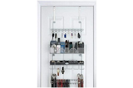 Men's Over the DoorWall Belt Tie Valet Organizer