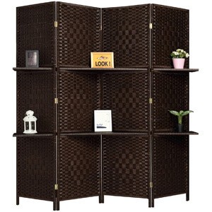 RHF 6 ft Tall 4 Panels Diamond Room Divider