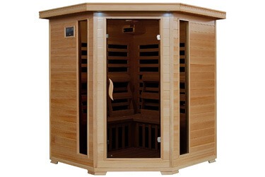 Radiant Saunas BSA2420 4 Person Hemlock Carbon Infrared Sauna