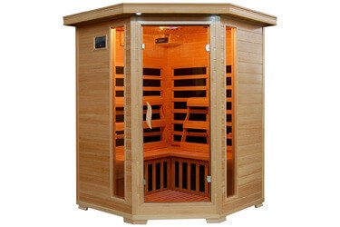 Sante Fe SA2412DX Infrared 3 Person Carbon Sauna