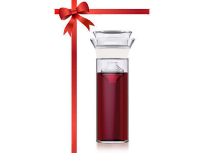 Savino Wine Preserver- Keeps Red and White Wine Fresh for Up to 7 Days, BPA Free, Dishwasher Safe and can hold 750 mL of your favorite wine