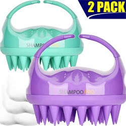 Shampoo Brush, 2 Pack Hair Scalp Massager Shampoo Brush