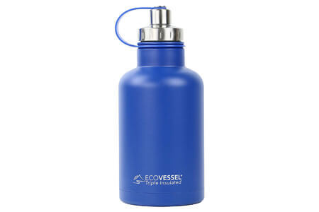 Vacuum Insulated Large Travel Growler Bottle for Water, Beer, and Tea