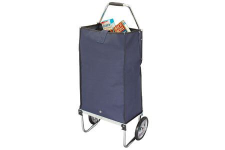 WalterDrake Deluxe Folding Rolling Carryall Shopping Cart