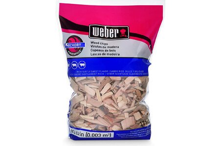 Weber FBA Stephen Products 17143 Hickory Wood Chips, 192 0.003 cu, 2 lb