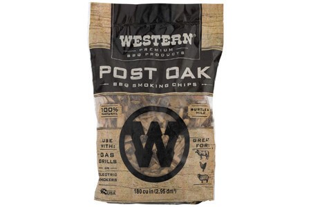 Western Premium BBQ Products Post Oak BBQ Cooking chunks, 570 CU in