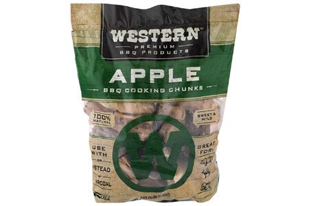 Western Premium BBQ Products apple BBQ Cooking chunks, 549 Cu in