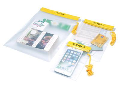 YUMQUA Clear Waterproof Bags