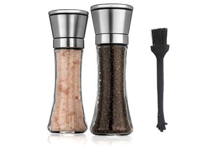 ZaraLuxe Salt And Pepper Grinder Set