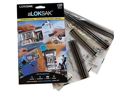 aLOKSAK LOKSAK Waterproof Bags - Small Multipack