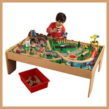 best wooden train sets