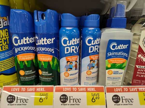 BOGO Cutter Insect Repellent Spray at PUBLIX!