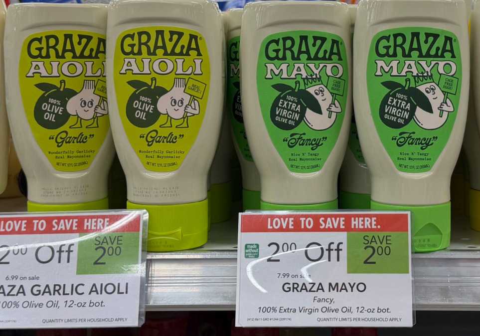BOGO Graza Mayo at PUBLIX!