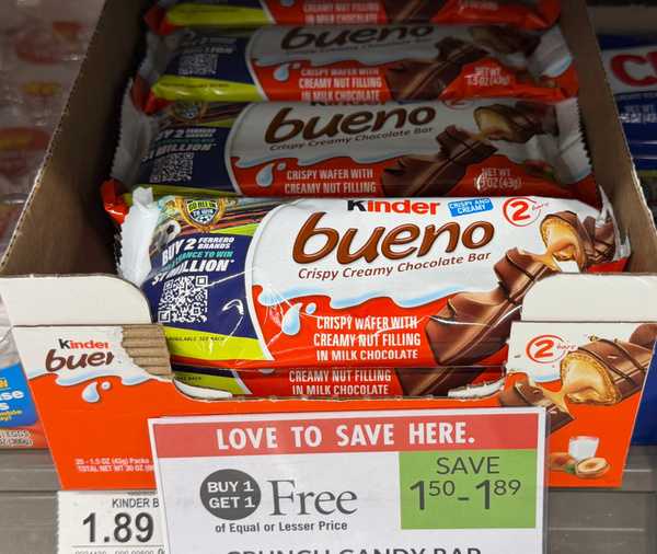 BOGO Kinder Bueno at PUBLIX!