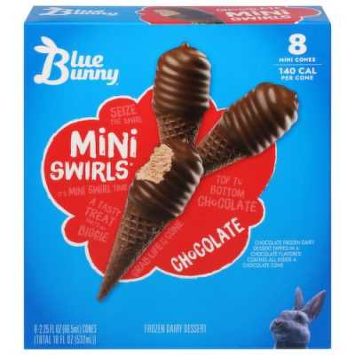 BOGO Blue Bunny Mini Swirl Cones at PUBLIX!